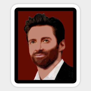 hugh jackman Sticker